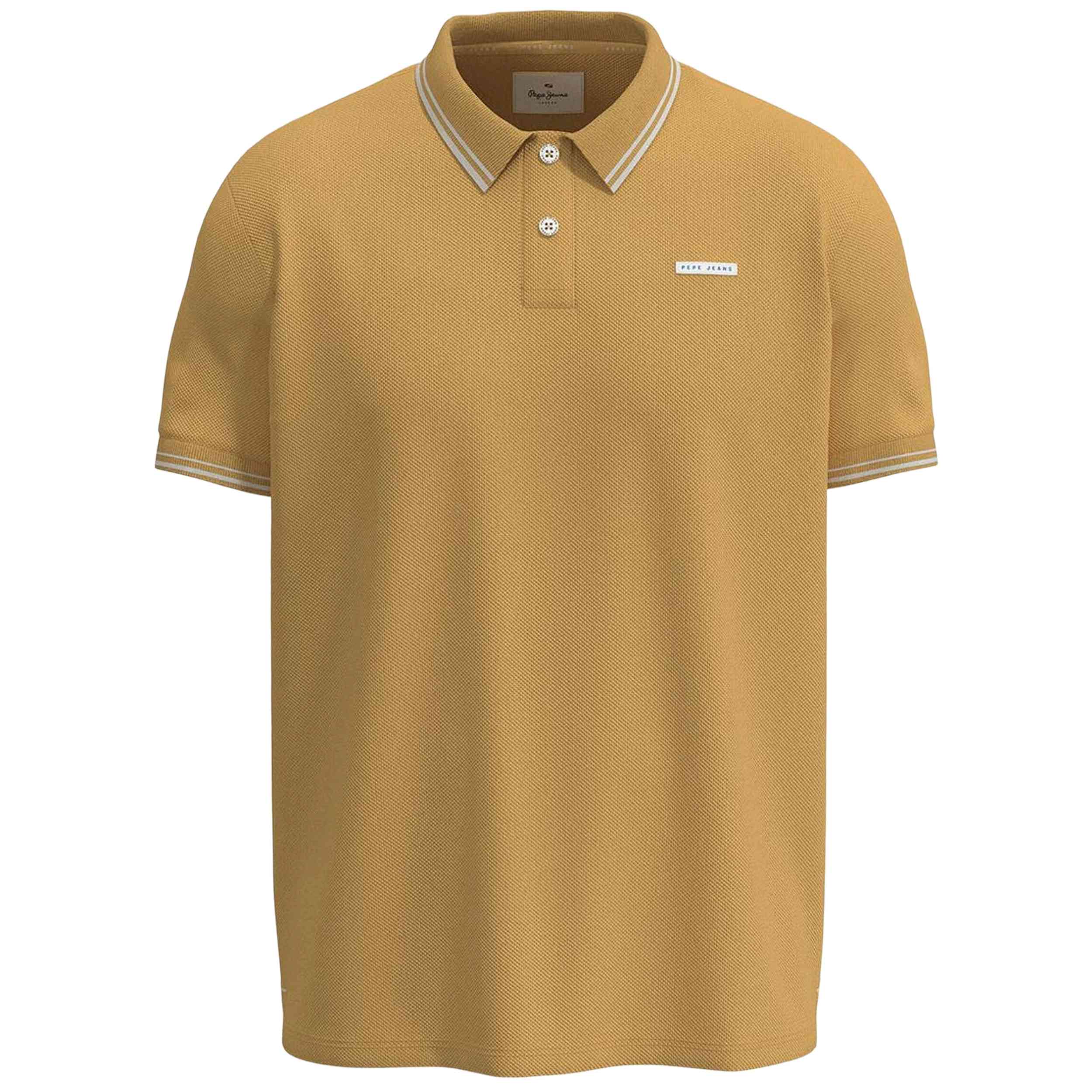 Polo De Manga Corta Pepe Jeans modelo Piping para Hombre en color Amarillo