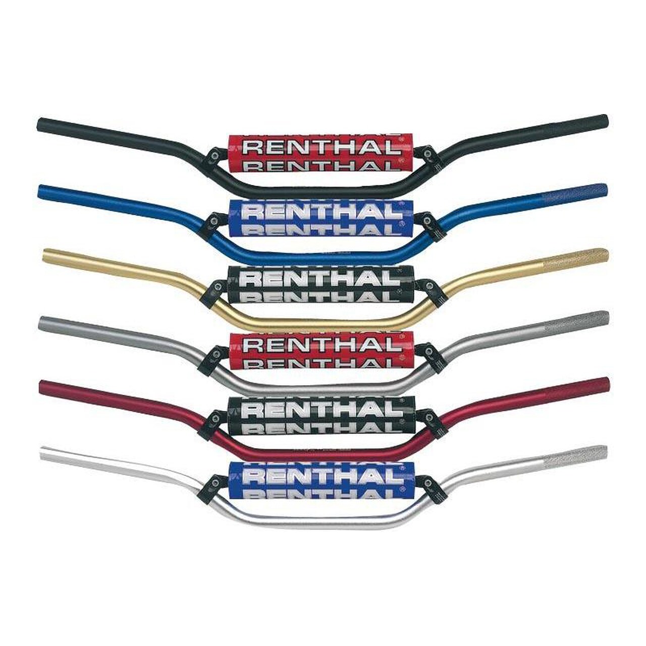 Manillar Fatbar Villopoto/Stewart Silver With Black Pad 983-05-Si-01-185 8798304