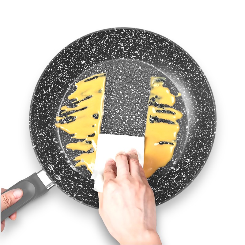 Sartén de Aluminio Revestido - Efecto Granito Antiadherente - Kitchen&Go.