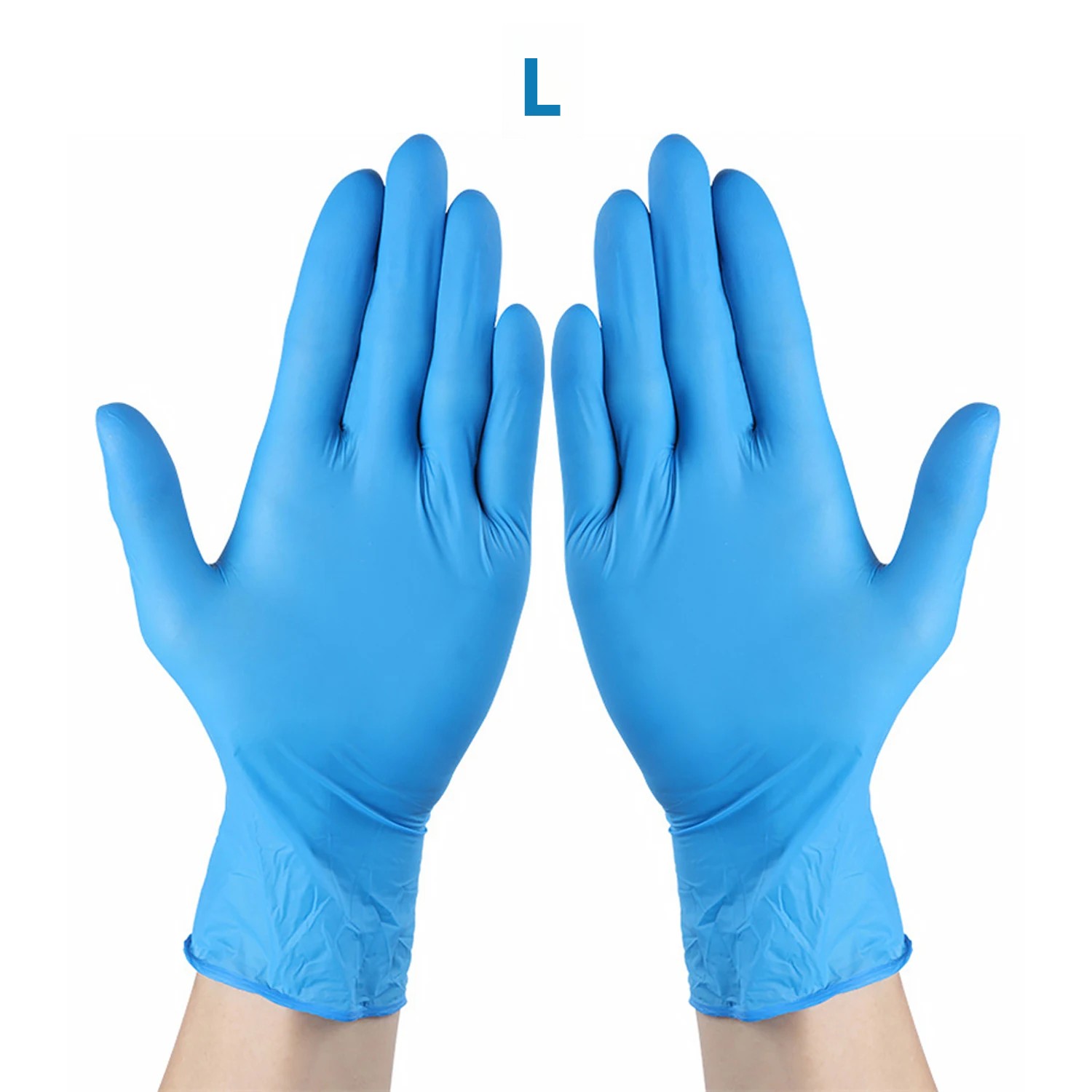 TK Guantes Desechables De Nitrilo 100/50Pcs Azul Impermeables Y Resistentes Al Aceite Antiestáticos Para Herramientas De Cocina