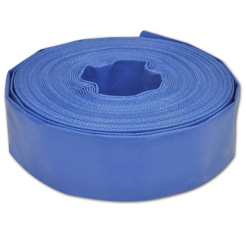 vidaXL Manguera Plana PVC Tubo de Suministro de Agua Tubería Plomería Dimensiones 38 mm/25 m,  25 mm/25 m,  50 mm/25 m y mas