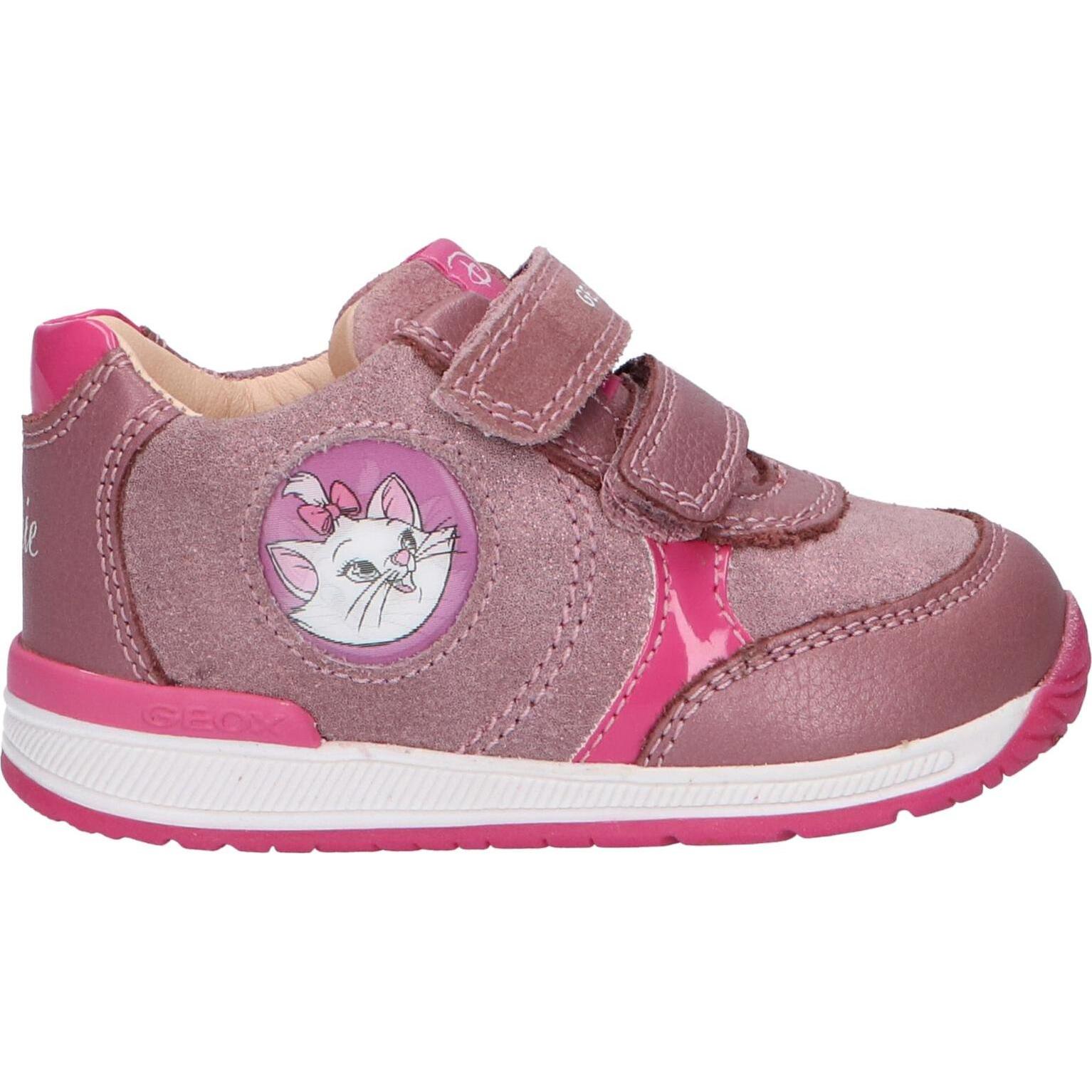 Geox b260lb 07744 b rishon c8j8n dk rose-fuchsia girls' sneakers
