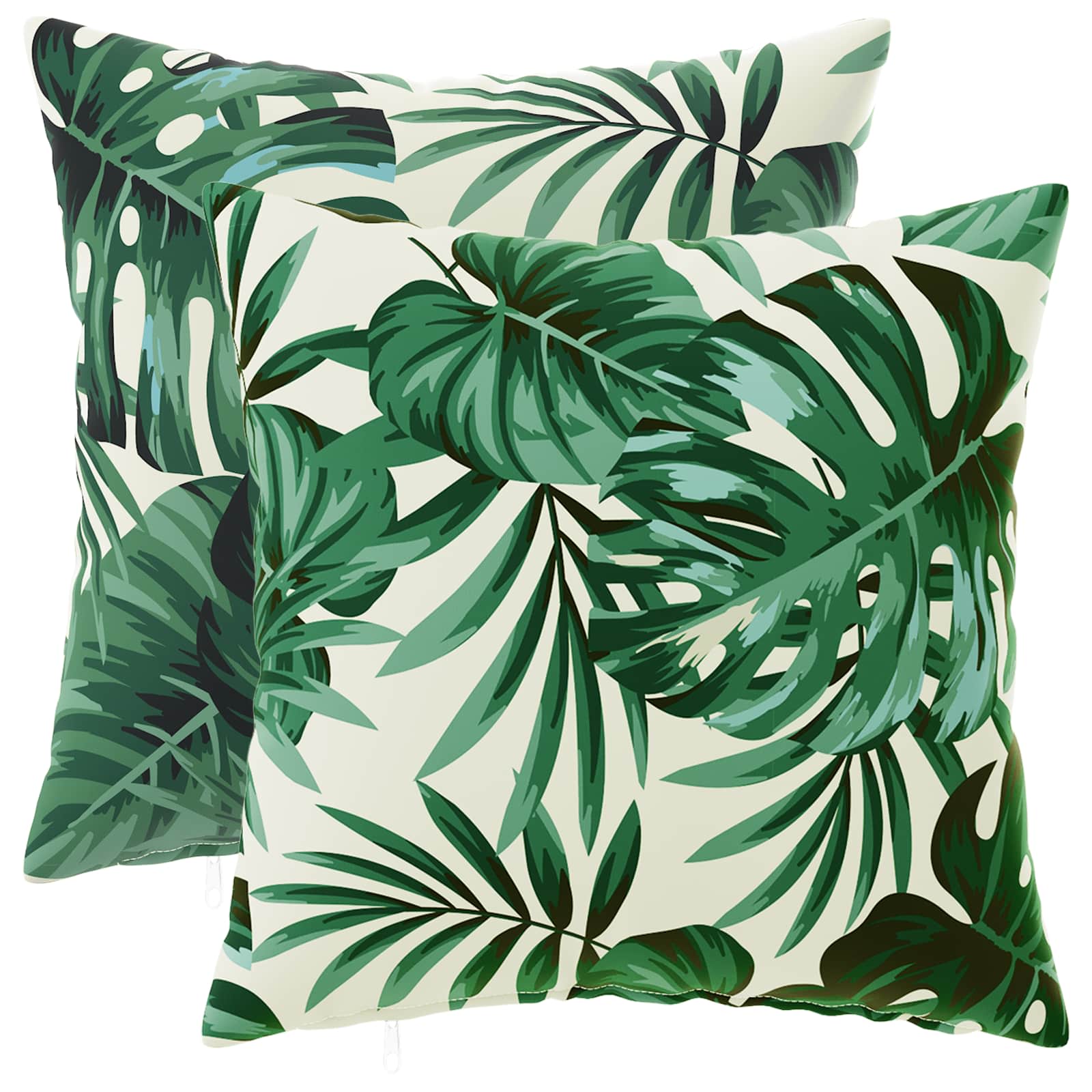 vidaXL Funda de almohada 2 uds. HEERLEN  50 x 50 cm Poliéster Multicolor