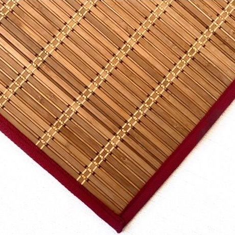 Alfombra de Bambú para Interior ALFOMBRAS CONFORT, Diseño Natural, Base Antideslizante y fácil mantenimiento