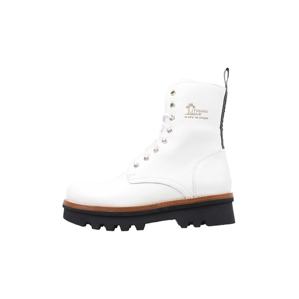 Panama Jack Miren Bota De Montaña mujer Blanco