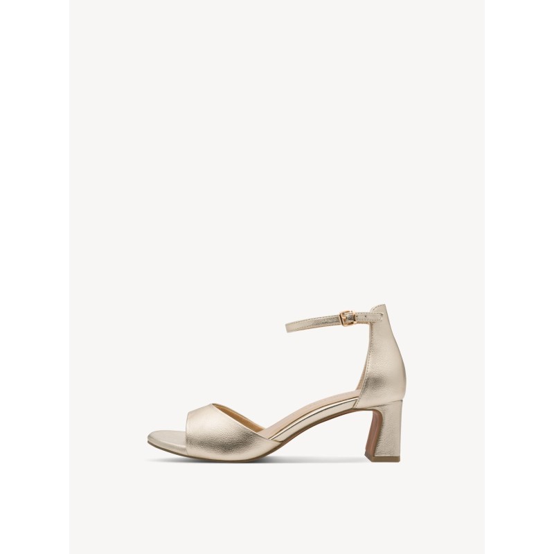 Sandalias con tacón mujer MARCO TOZZI 28388 940 SANDALIA FANTASIA GOLD 38652 26V