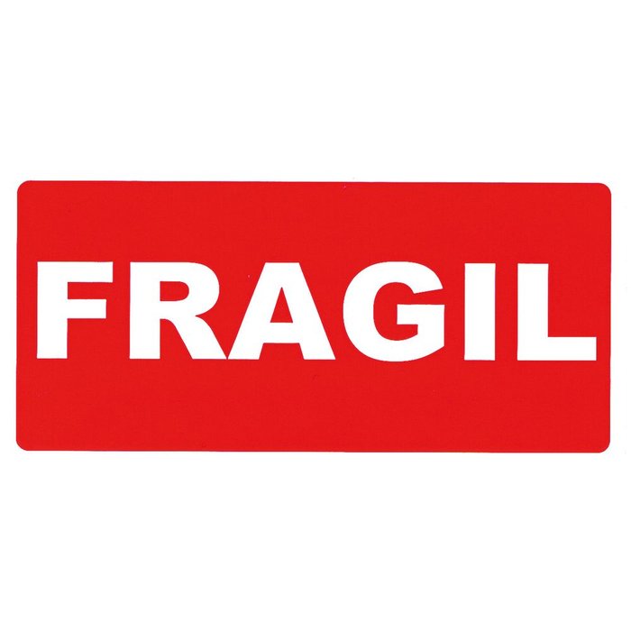 APLI ETIQUETA FRAGIL ROLLO 296