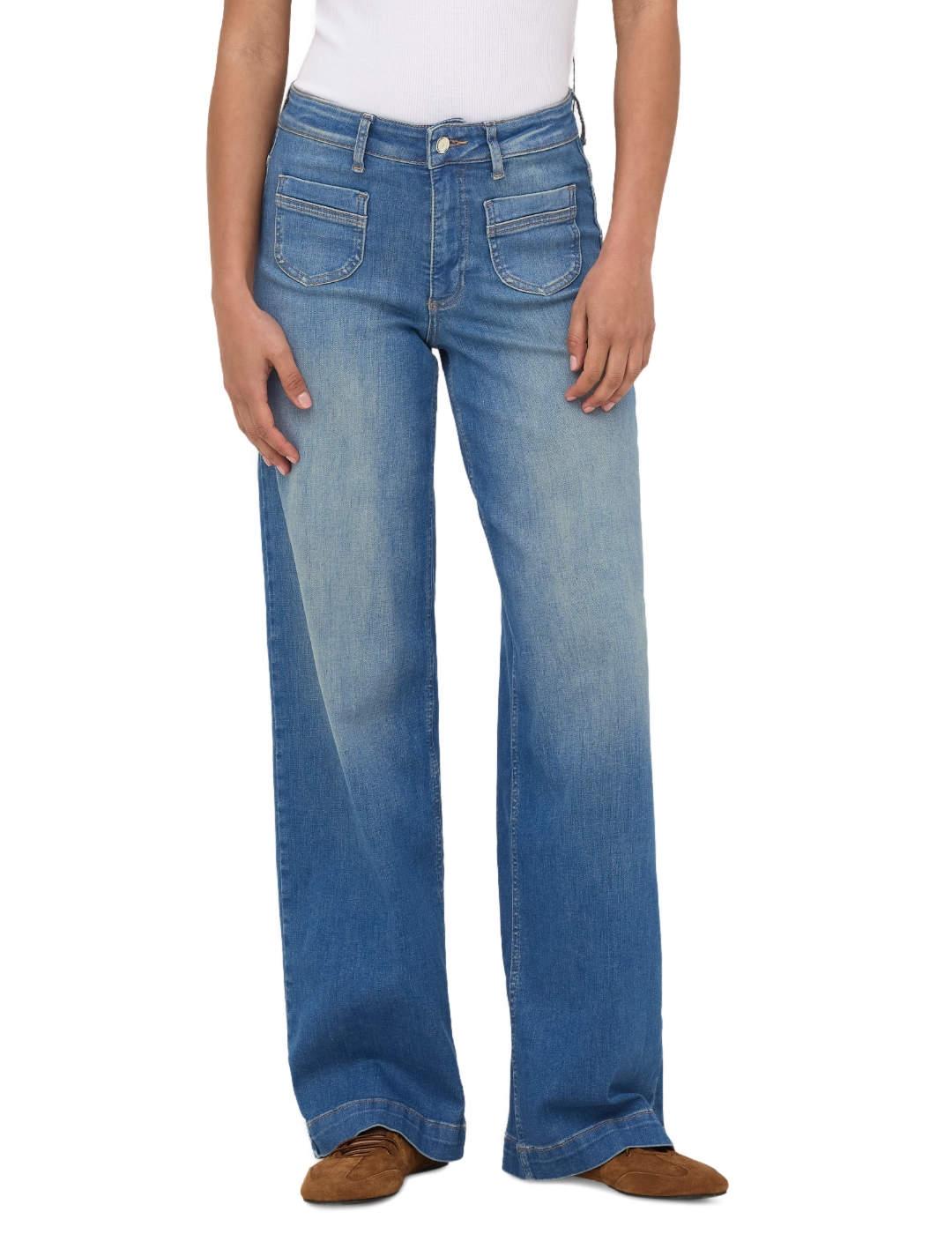Pantalón vaquero Only Madison azul medio para mujer