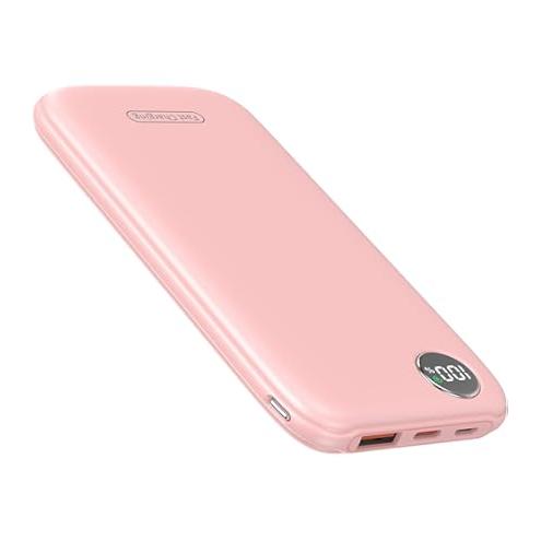 2026 Power Bank 20000mAh 22.5W Klein Schnellladefunktion Powerbank Powerbank 1 USB-C 2 USB-A Mini Externa Handyakkus LCD Display Akkupack für iPhone 17 16 15 14 13 Smartphones Travel Camping Outdoor etc