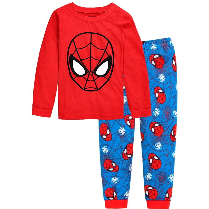 Conjunto de pijama infantil, adecuado para niños de 2 a 7 años, conjunto de pijama para niño.