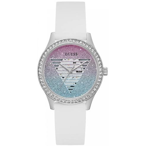 57784 | GUESS GW0530L5 LADY IDOL SEÑORA ACERO Y CAUCHO