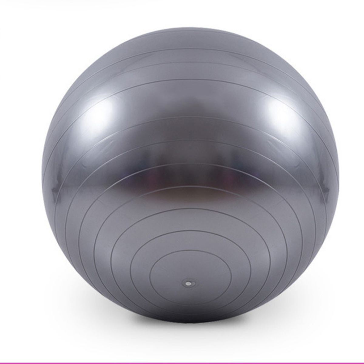 Balón de yoga en PVC de 75 cm - Gran bola de fitness gruesa y antiexplosiva para pilates y masajes (Estilo Perla Dragón)