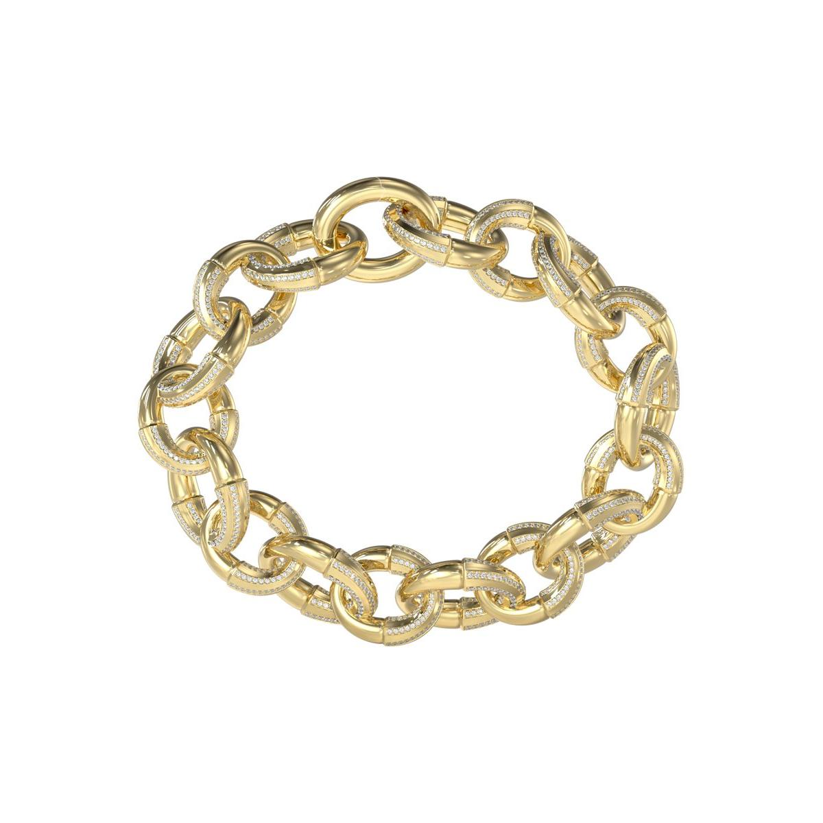 Guess Pulsera Mujer Majorelle De Acero Dorado Jubb05366jwygs