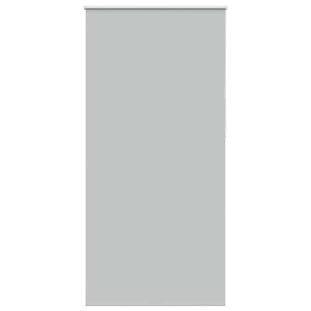 vidaXL Estor Enrollable Opaco gris claro de Tela en dimension 230 cmx100 cm/230 cmx40 cm/230 cmx45 cm y más | protección solar decorativa para ventanas hogar oficina dormitorio fácil de instalar