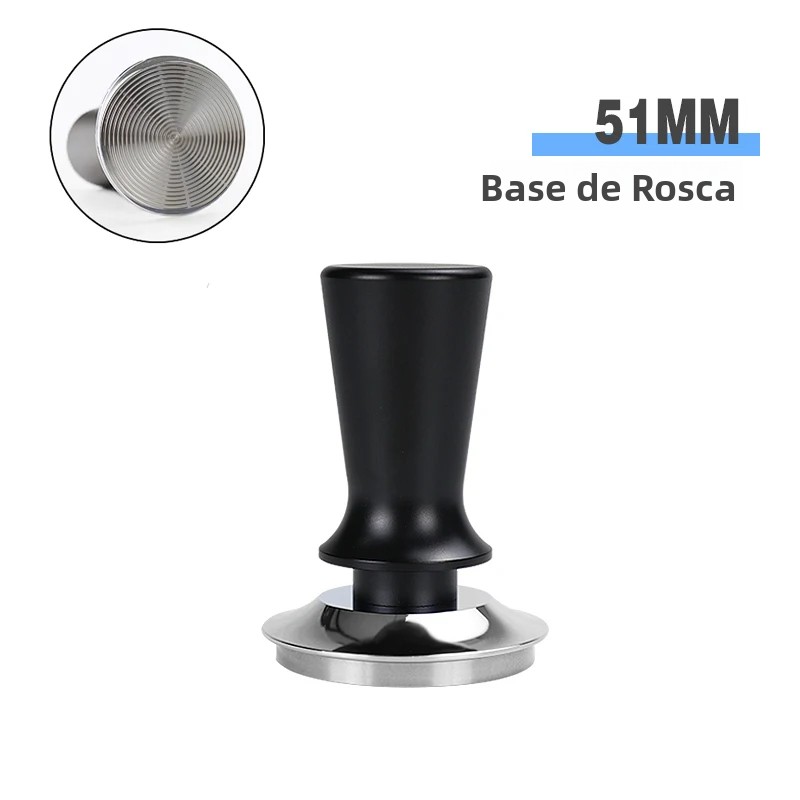 TK Tampón De Café Ajustable a Constante 51MM 53MM 58MM Calibrado 30Lbs Para Delonghi Breville Accesorios De Espresso Herramientas De Barista