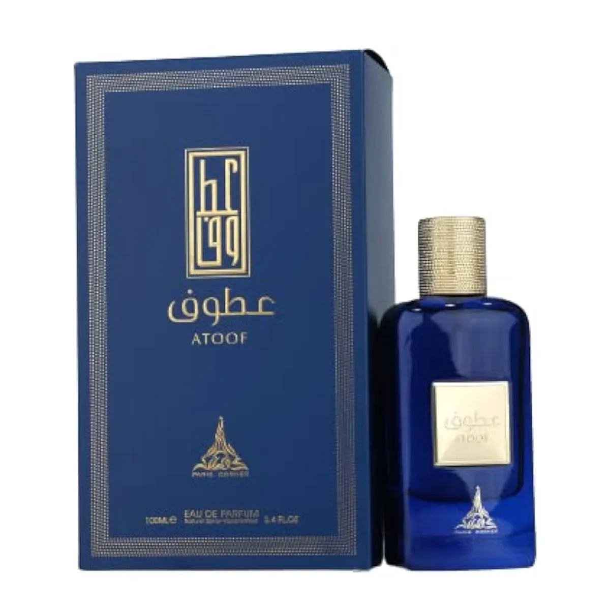 Paris Corner Atoof Eau De Parfum 100 ml Spray para Mujer - Fragancia Cálida y Seductora con Notas de Vainilla, Almizcle y Maderas