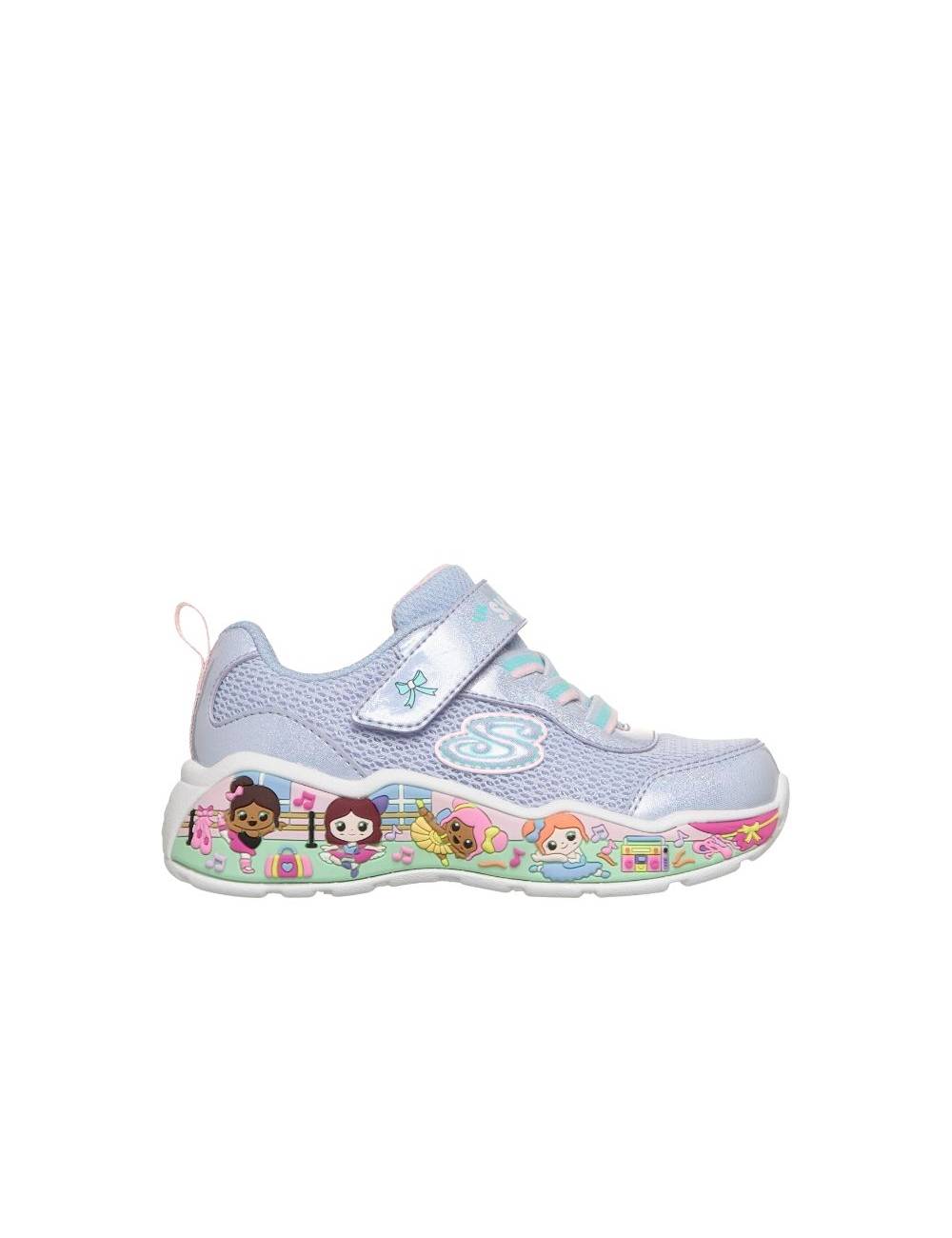 SKECHERS PLAY SCENE FUN SQUAD 303158N NIÑA