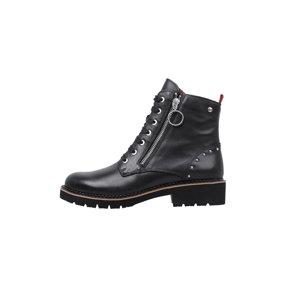 Pikolinos VICAR W0V-8610 Botas Planas Mujer Negro