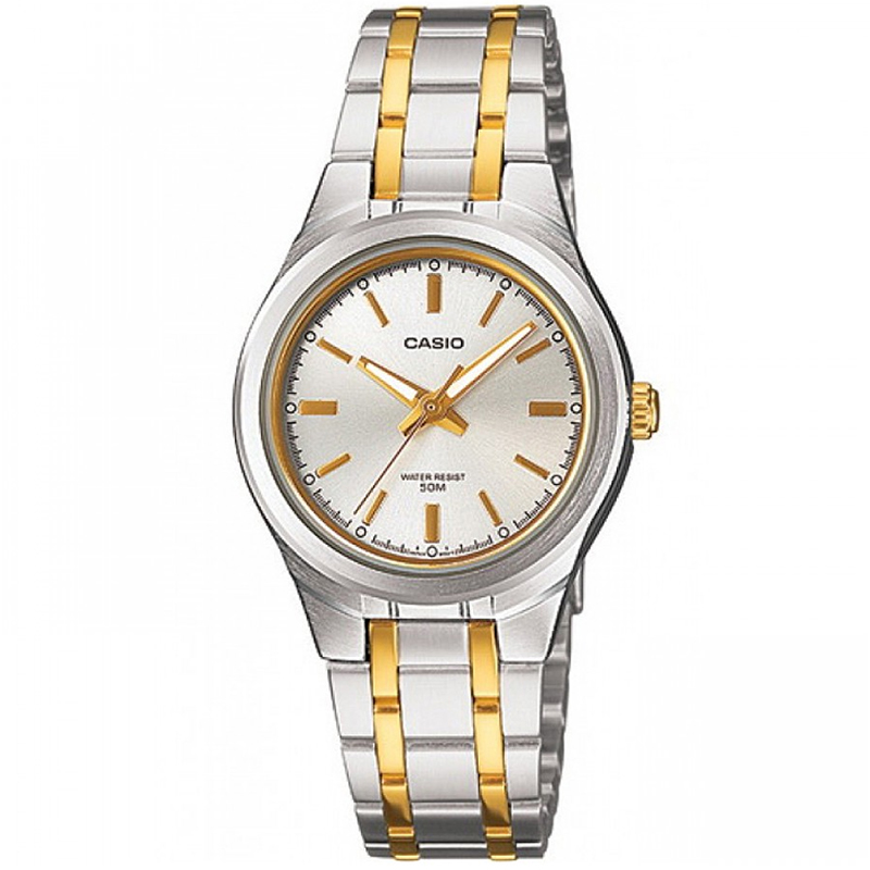 Casio  Ltp-1310sg-7av Reloj De Pulsera Analógico Para Mujer Color Dorado