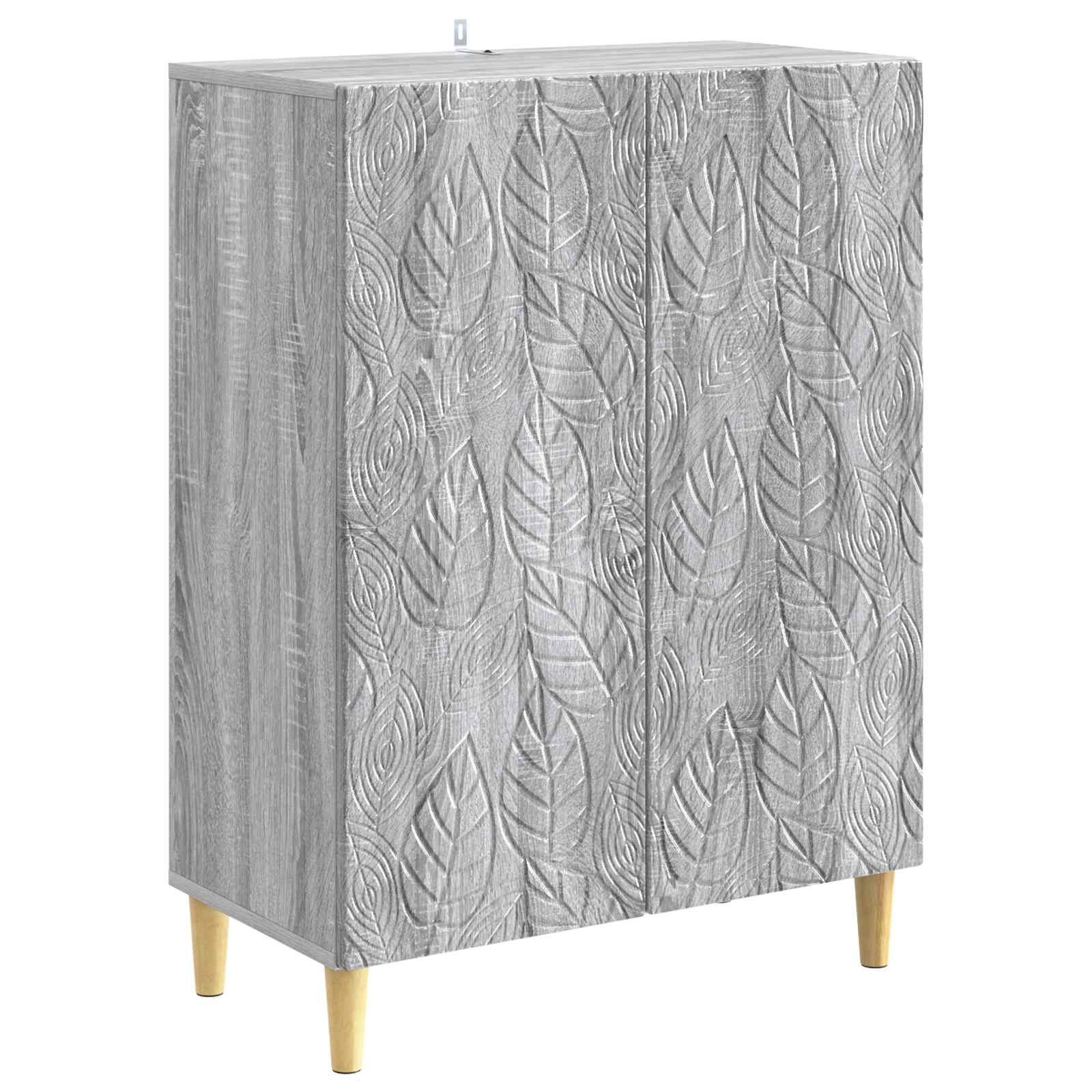 vidaXL Aparador 66 x 34,5 x 90 cm Madera de ingeniería Multicolor
