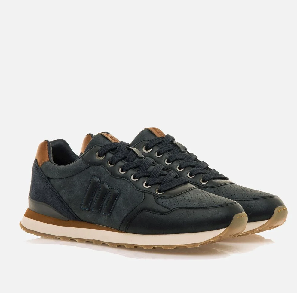 Zapatillas de vestir Mustang Porland Classic azul marino