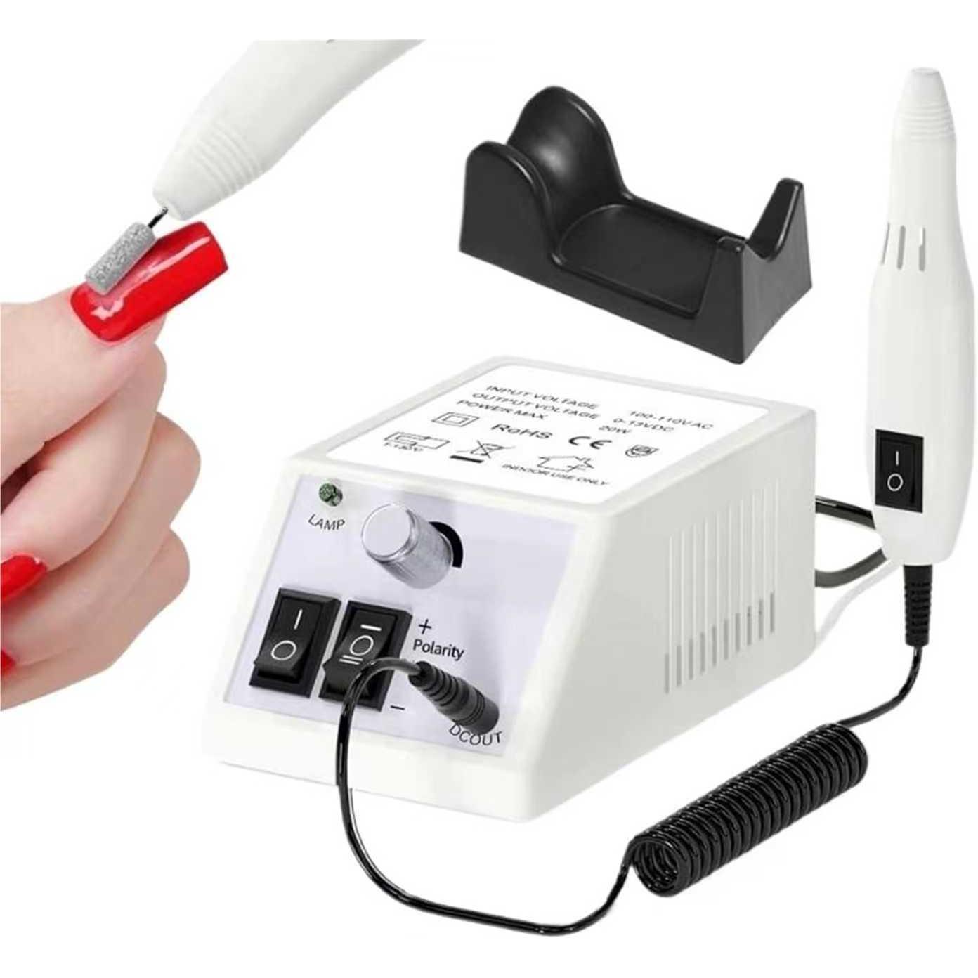 TK Kit de Taladro eléctrico portátil for uñas, for manicura y pedicura, eliminación Esmalte Gel, Kit de lima de uñas eléctrica de 15,000 RPM, herramientas de manicura ✅ Entrega en 48-72h