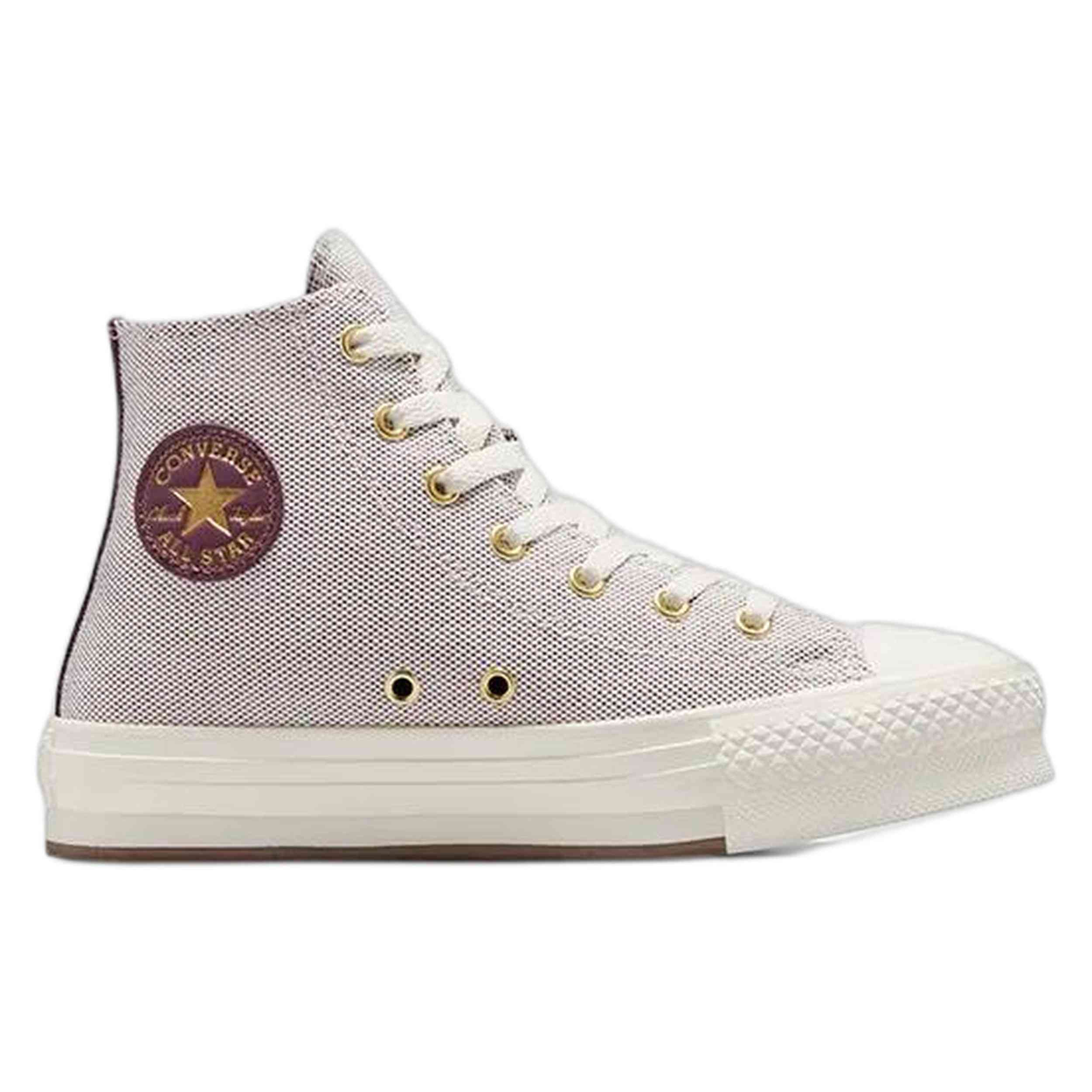 Calzado Sportswear marca Converse modelo A12615C para junior en color beig