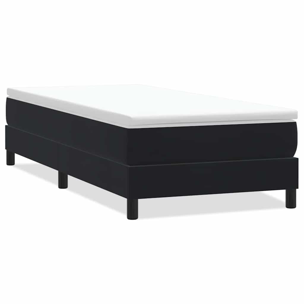 vidaXL Cama box spring sin colchón terciopelo 90x210 cm Multicolor
