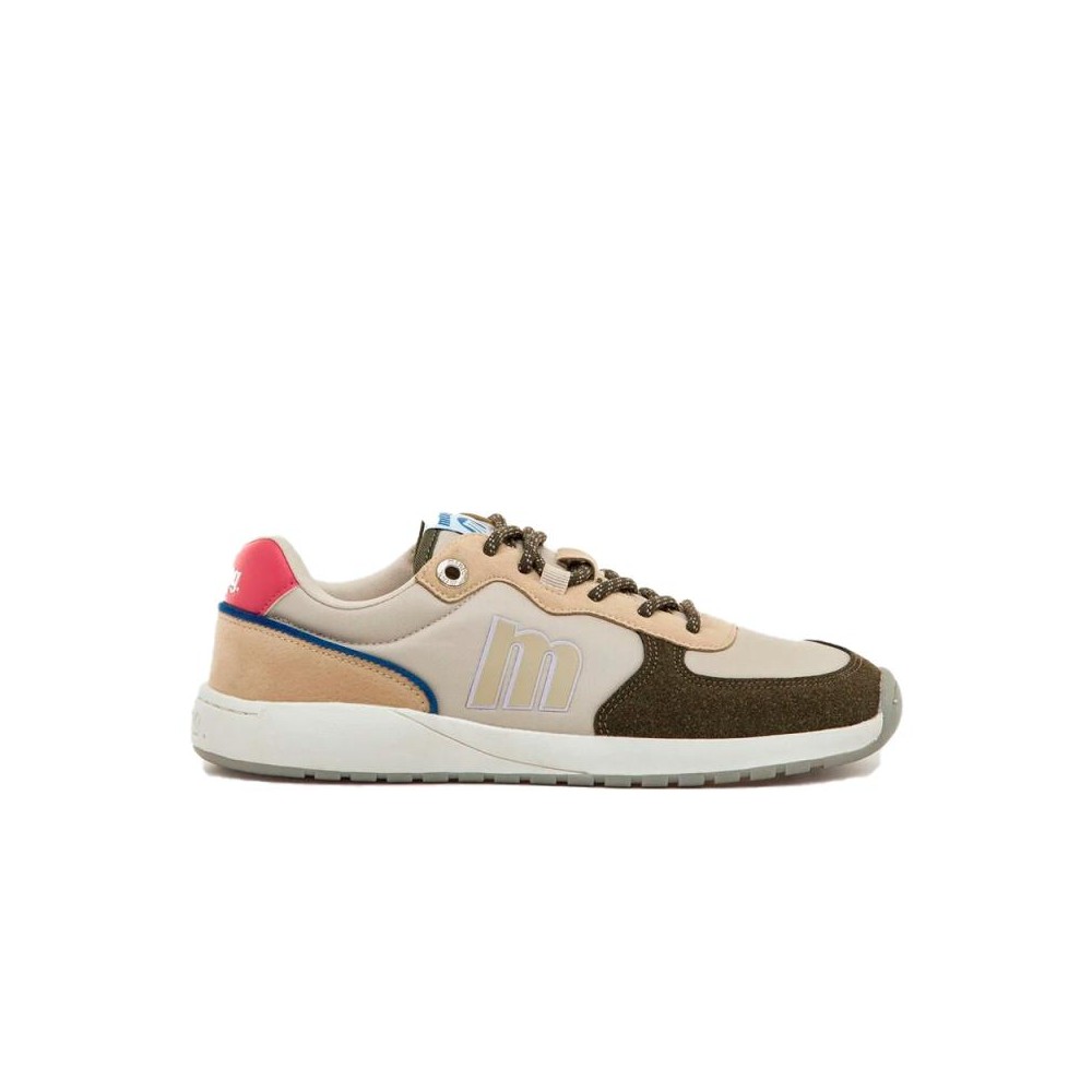 Mustang - Zapatillas barefoot mujer Free Apolo 60857 kaki minimalistas ligeras y flexibles para primavera y verano