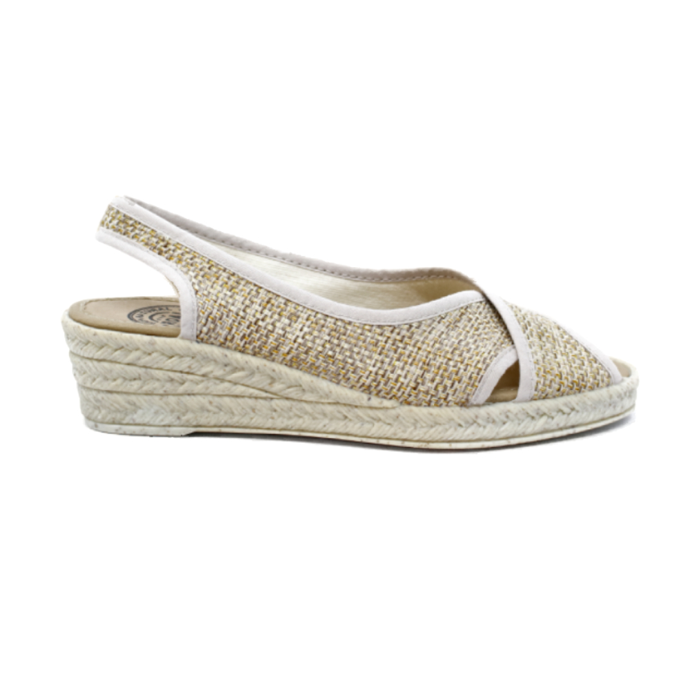 Shoes Sandalias marca Roal Calzados para mujer en color beig