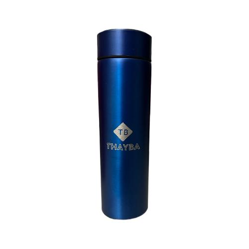 Termo de acero inoxidable:Taza de Viaje,Termo Taza 500ML Travel Mug,Botella de agua inteligente deportiva con pantalla LED de temperatura,Termo termo para agua fría y caliente Thayba