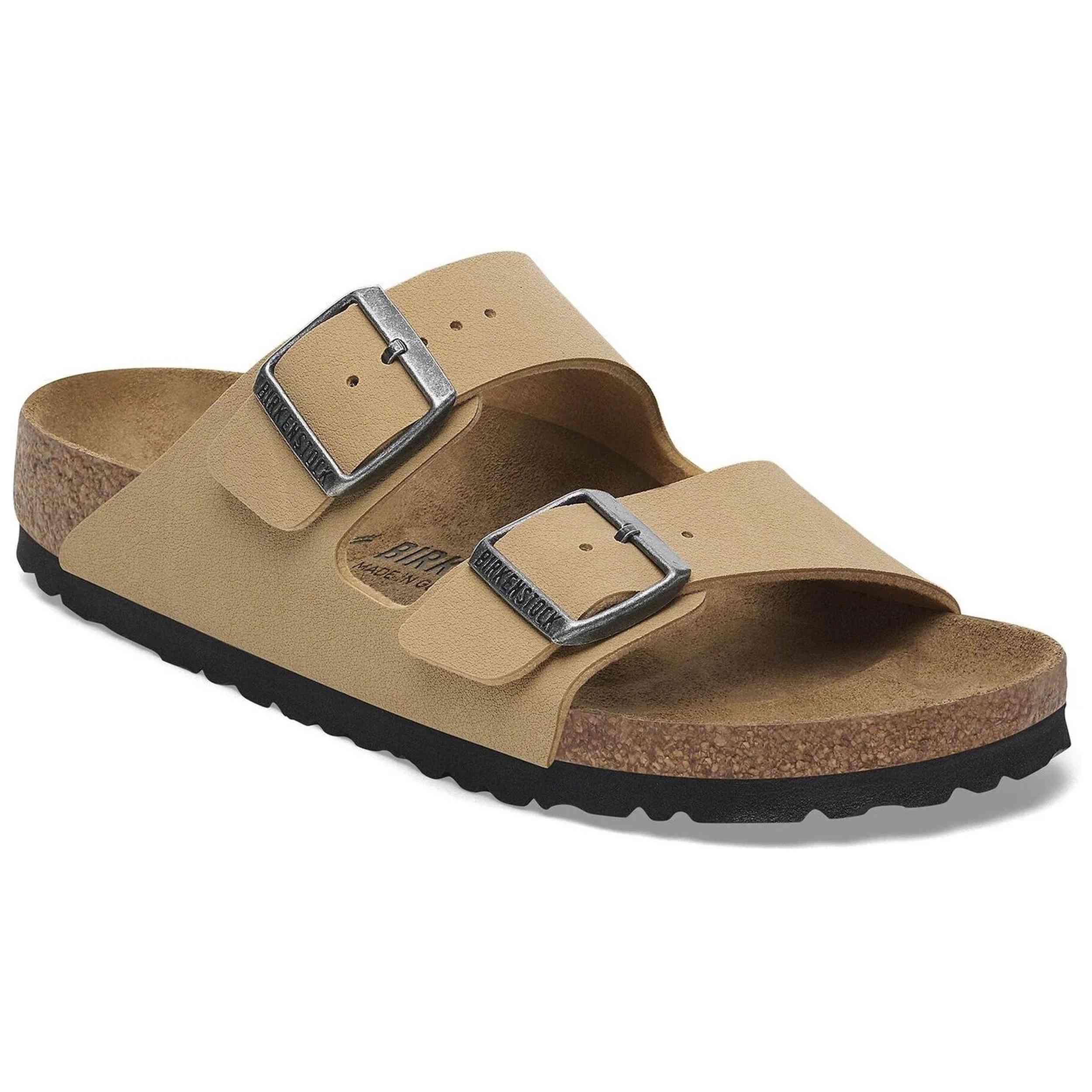 Zuecos Birkenstock modelo 1029151 para hombre y mujer en color Beige