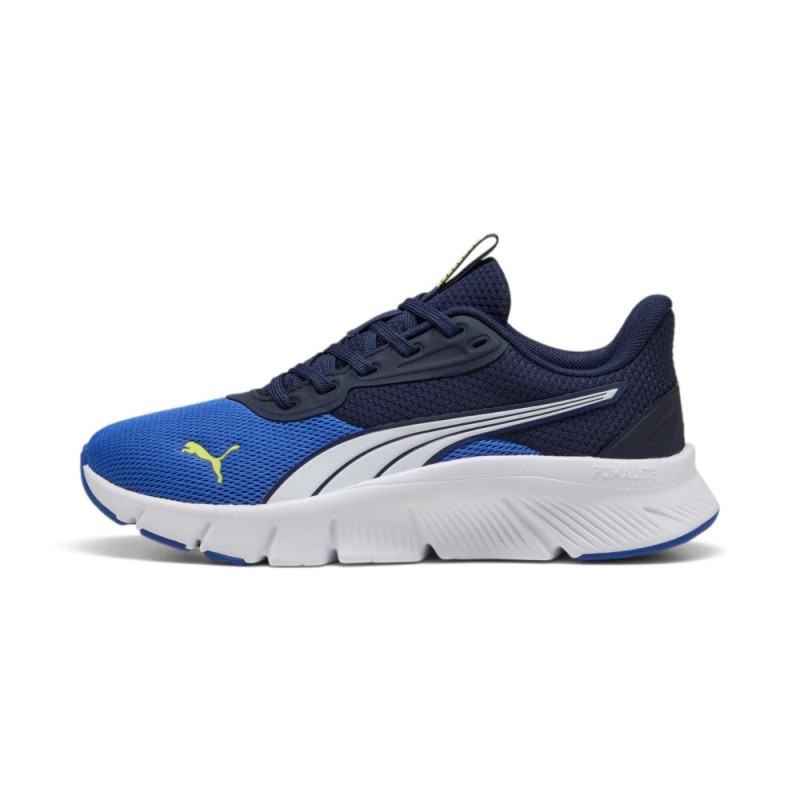 Zapatillas Azules Puma-flexfocus Lite Modern Jr Para Running