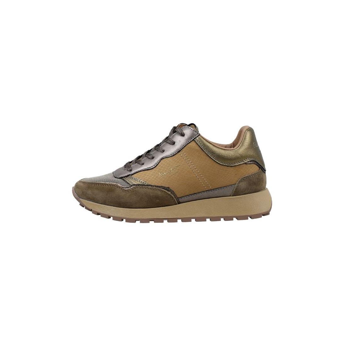 Pepe Jeans DEAN TOP DEPORTIVAS PLANAS mujer Camel