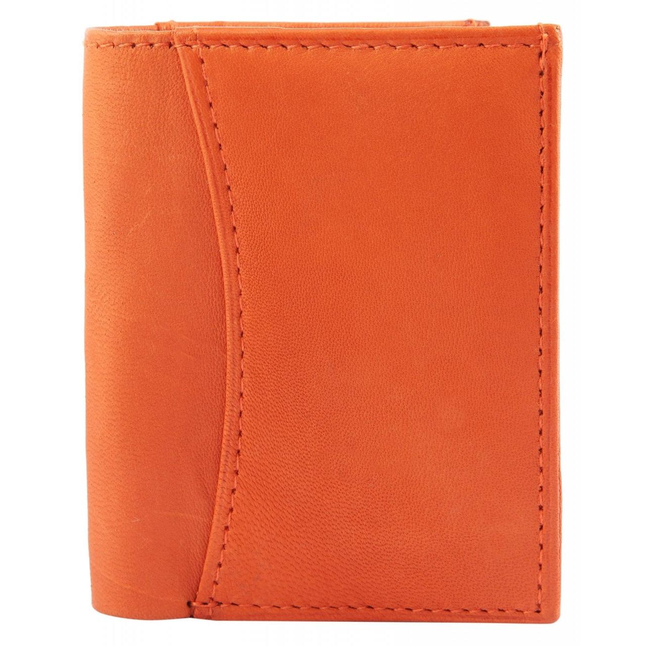 Excellanc® Cartera Coral em Pele Genuína 0016