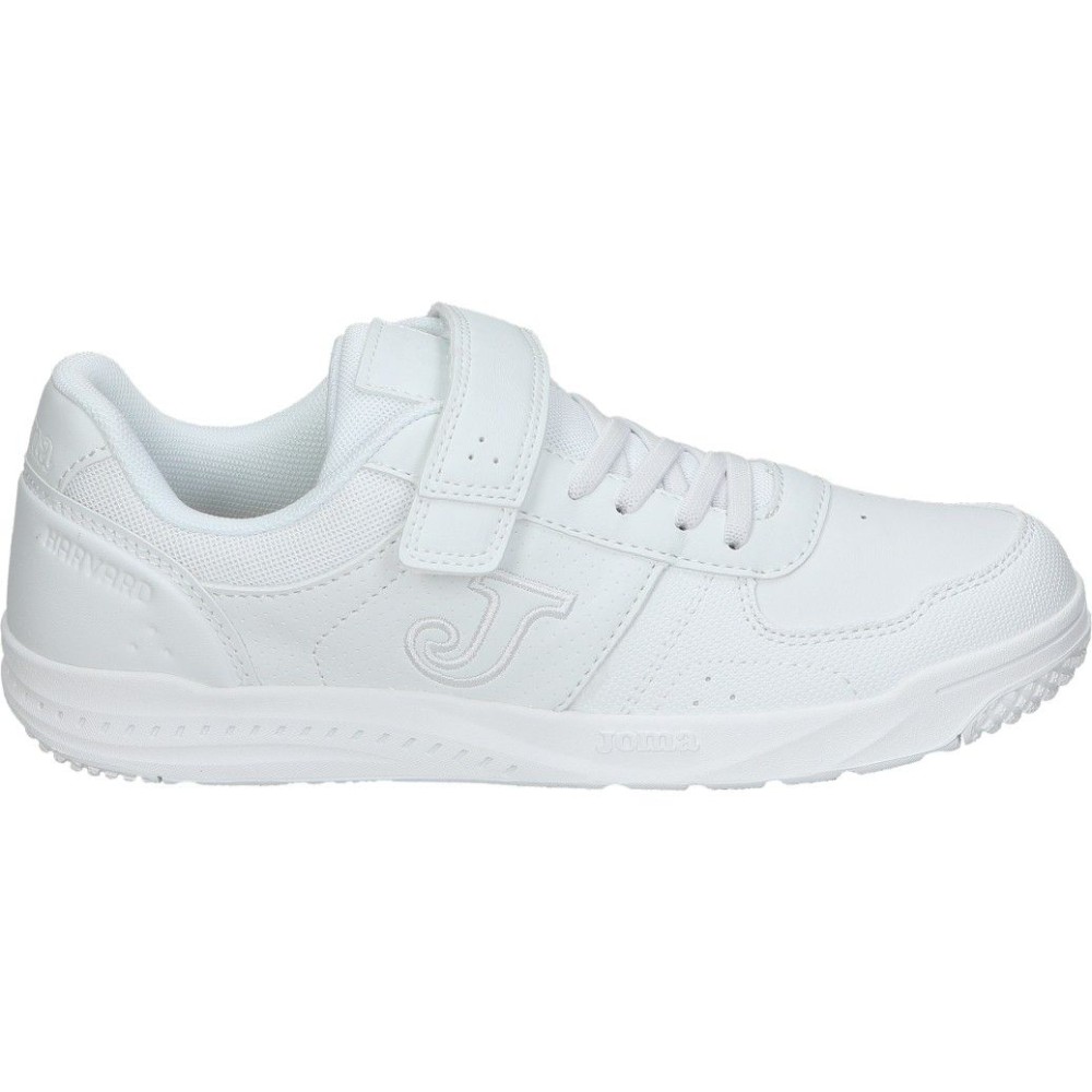 JOMA | Zapatillas Joma Harvard 22 Infantiles – Deportivas en Color Blanco – Sneakers con Cordones y Adhesivo – Máximo Ajuste – Cómodas y Versátiles – Combinables – Modelo WHARW2202V