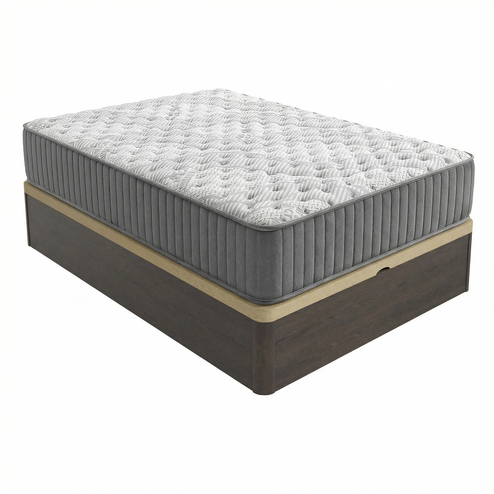Pack Colchón Viscoelástico Goa + Canapé Madera Abatible - Montaje Incluido