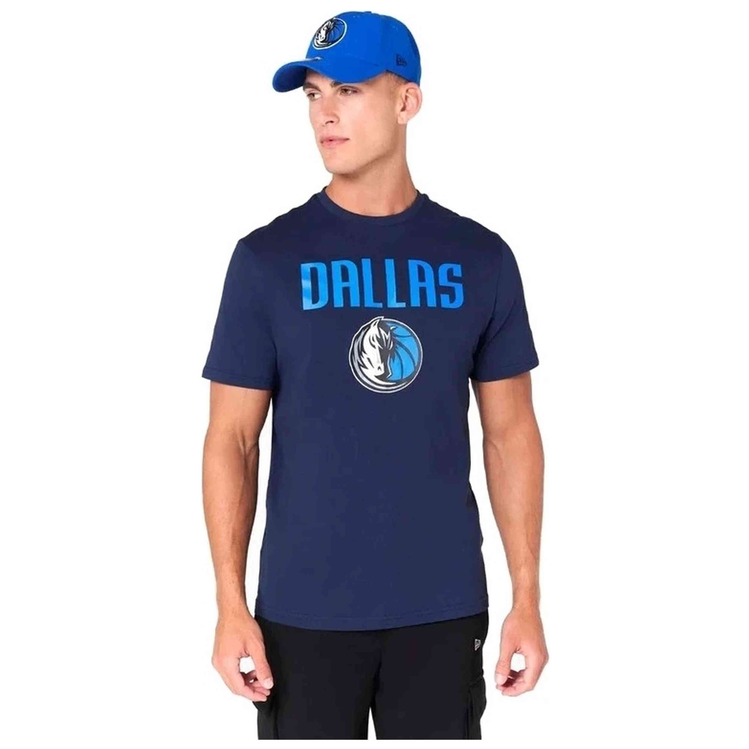Camiseta De Manga Corta New Era modelo Dallas para Hombre en color Azul