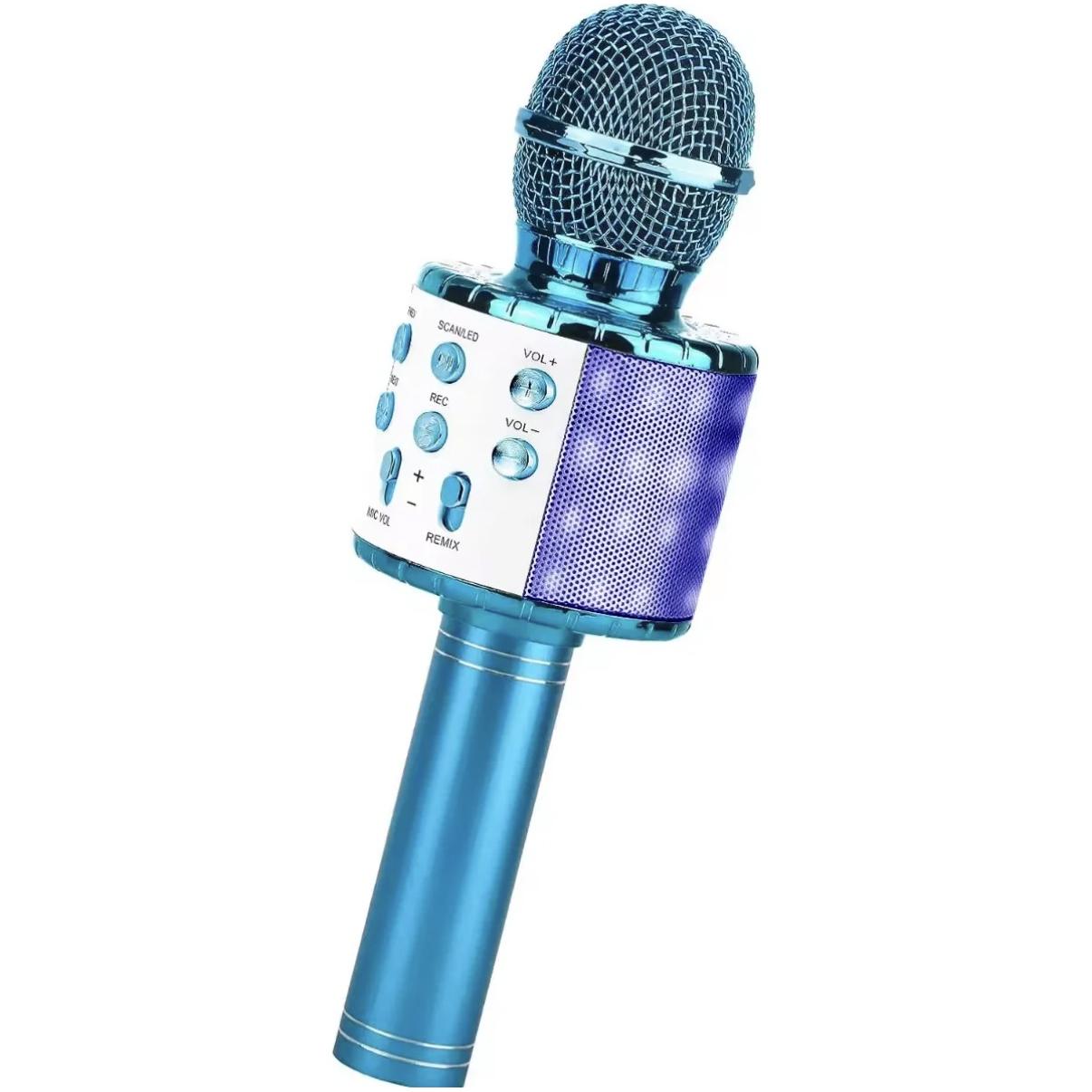 Stima-Micrófono Karaoke Inalámbrico Bluetooth con Altavoz y Grabadora - Micro de Mano Portátil para Canto, Fiestas y KTV Home