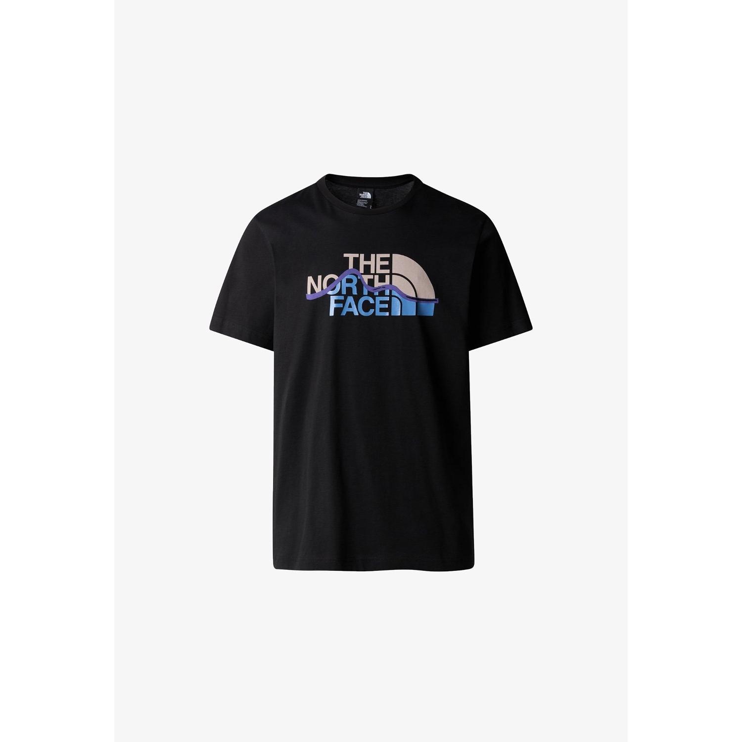THE NORTH FACE (NORTH) Camiseta The North Face Mountain Line Tee Hombre – Negra