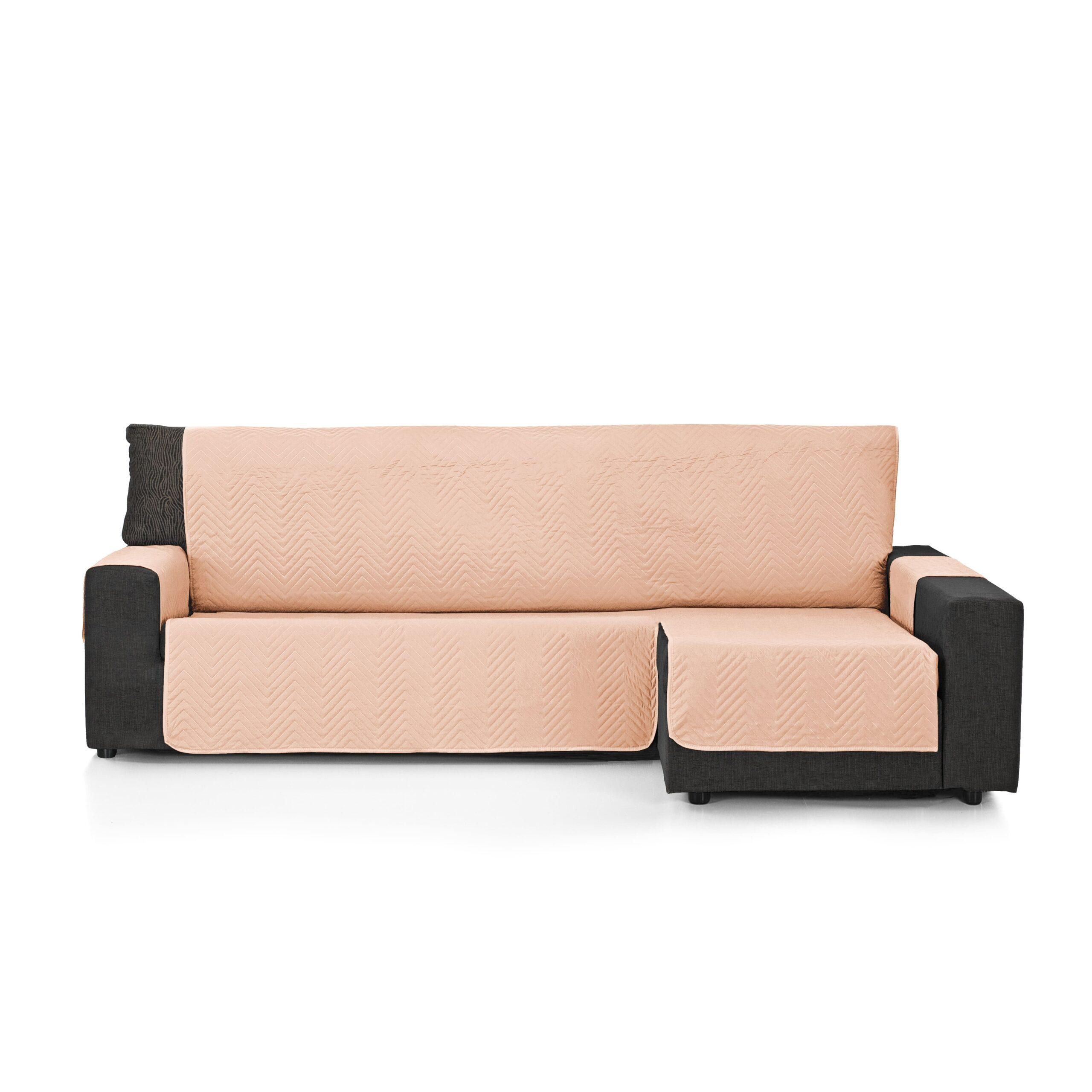 Funda Cubre Sofá Chaise Longue Mont - Válido para Chaise Longue Izquierdo y Derecho - Protector de sofá de arañazos - Fabricado en España - S&T Sofa Covers