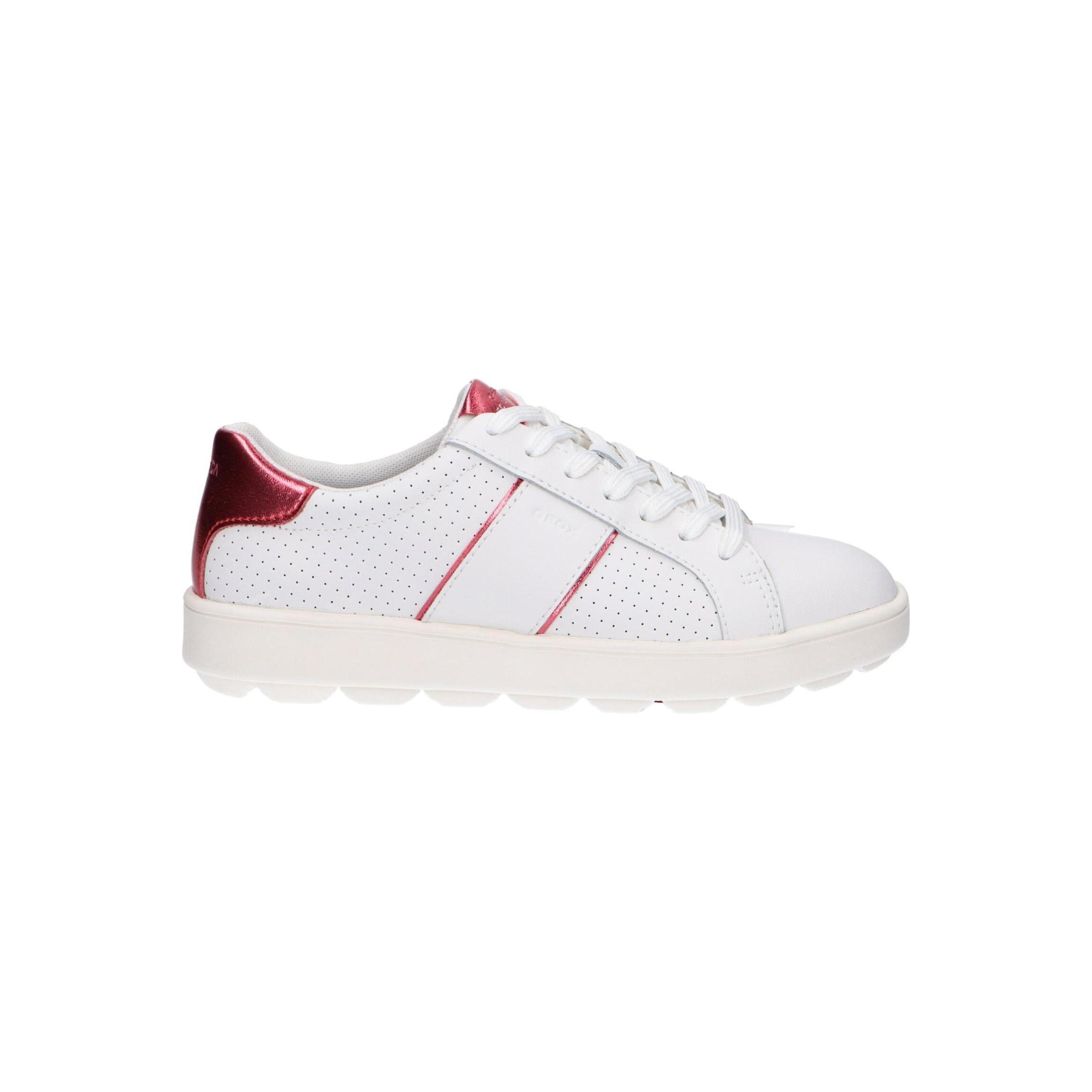 Zapatillas casual para mujer Geox en color blanco