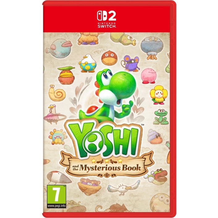 Juego Yoshi and the Mysterious Book Para Nintendo Switch 2 | PAL EU - Nuevo Original Precintado