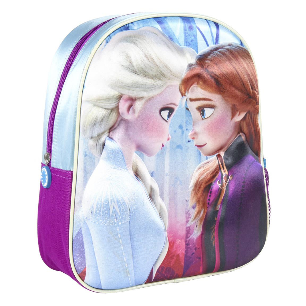 Disney Frozen Cerdá Mochila 61487 Junior Azul con Estampados 3D y Cremallera Resistente