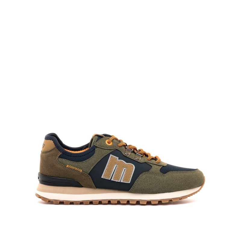 Zapatillas deportivas hombre MUSTANG 84867 C60515 DEPORTIVO CORDONES KAKI-MARINO 39888 26I