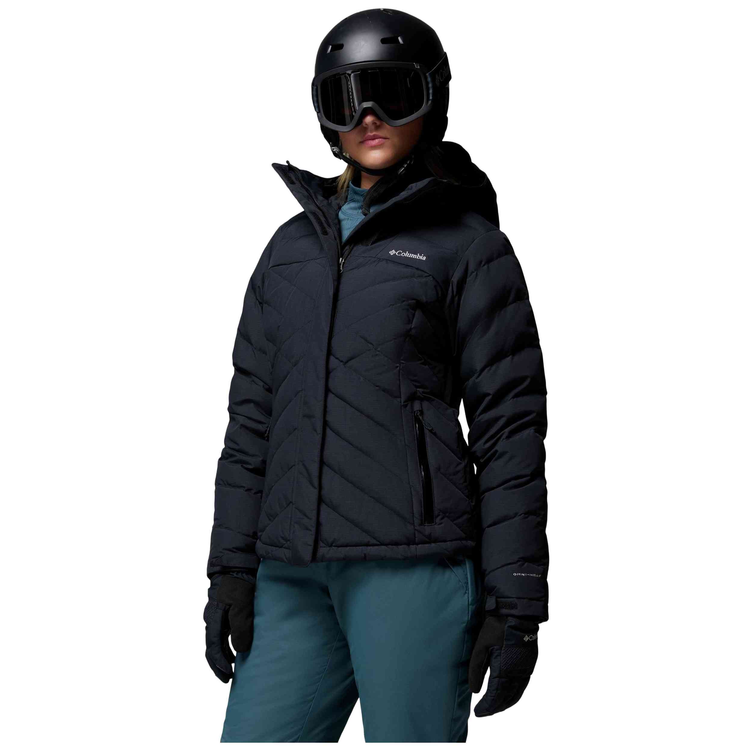 Chaqueta Columbia modelo Chaqueta con capucha Columbia Lay D Down V negro mujer para Mujer en color Negro