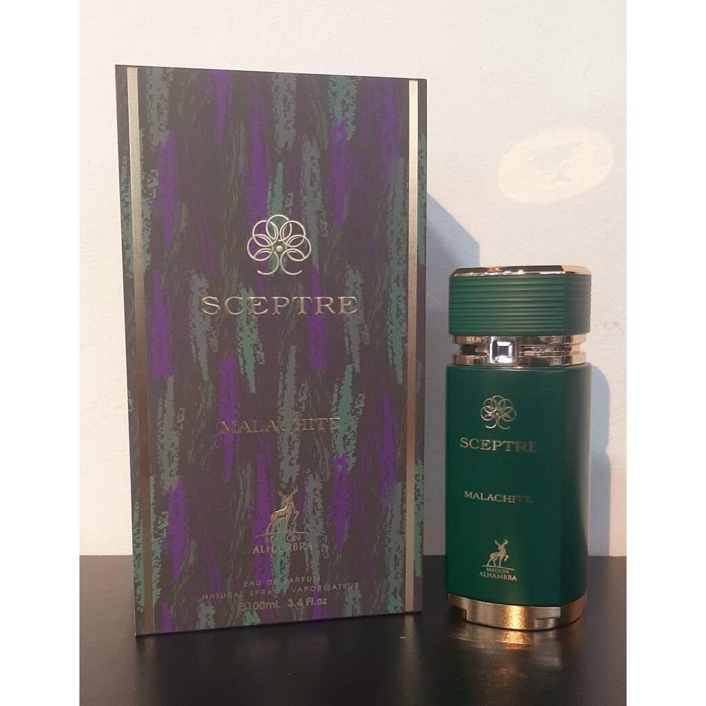 SCEPTRE MALACHITE MAISON ALHAMBRA
