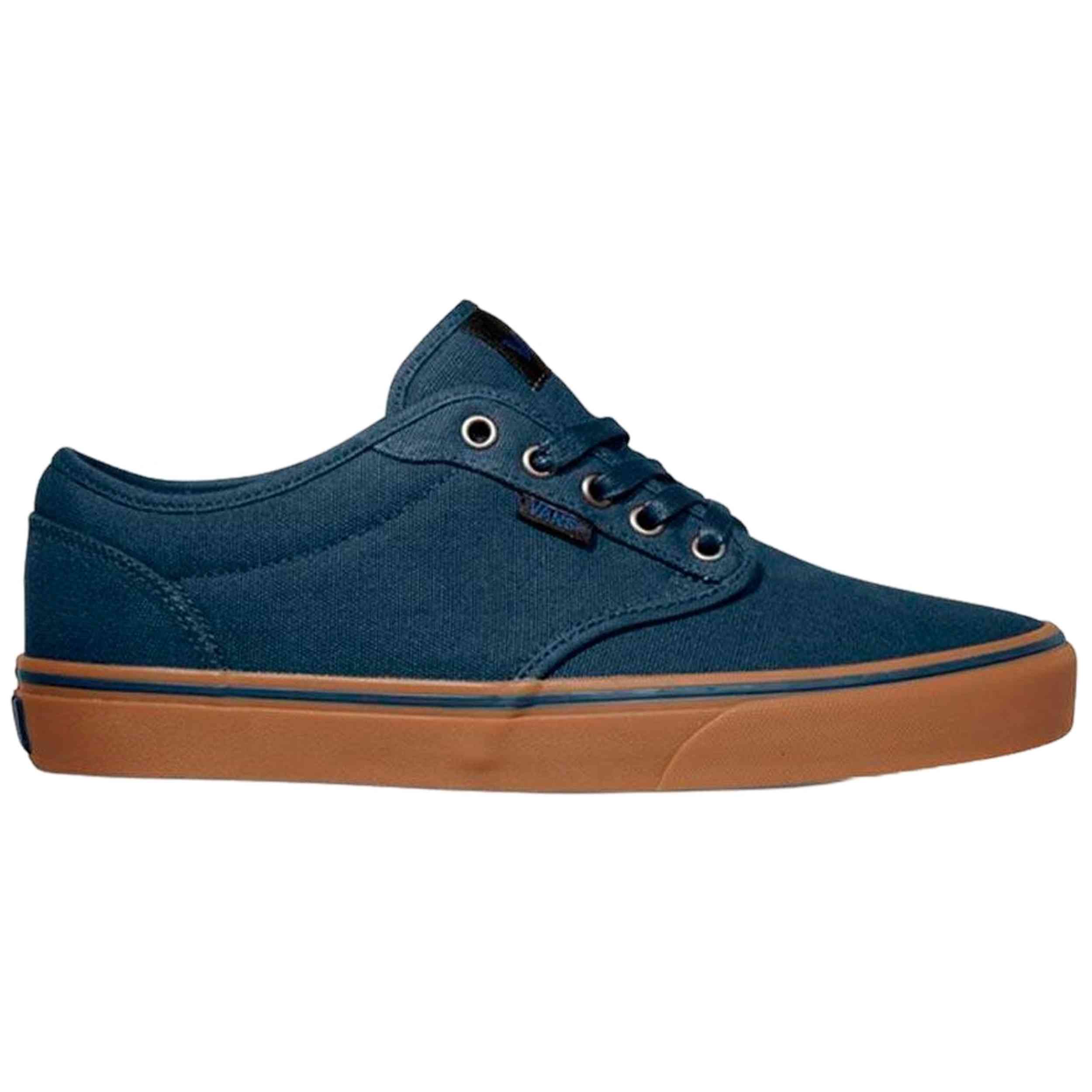 Calzado Vans modelo Atwood (12 Oz Canvas) Navy/Gum en color Azul