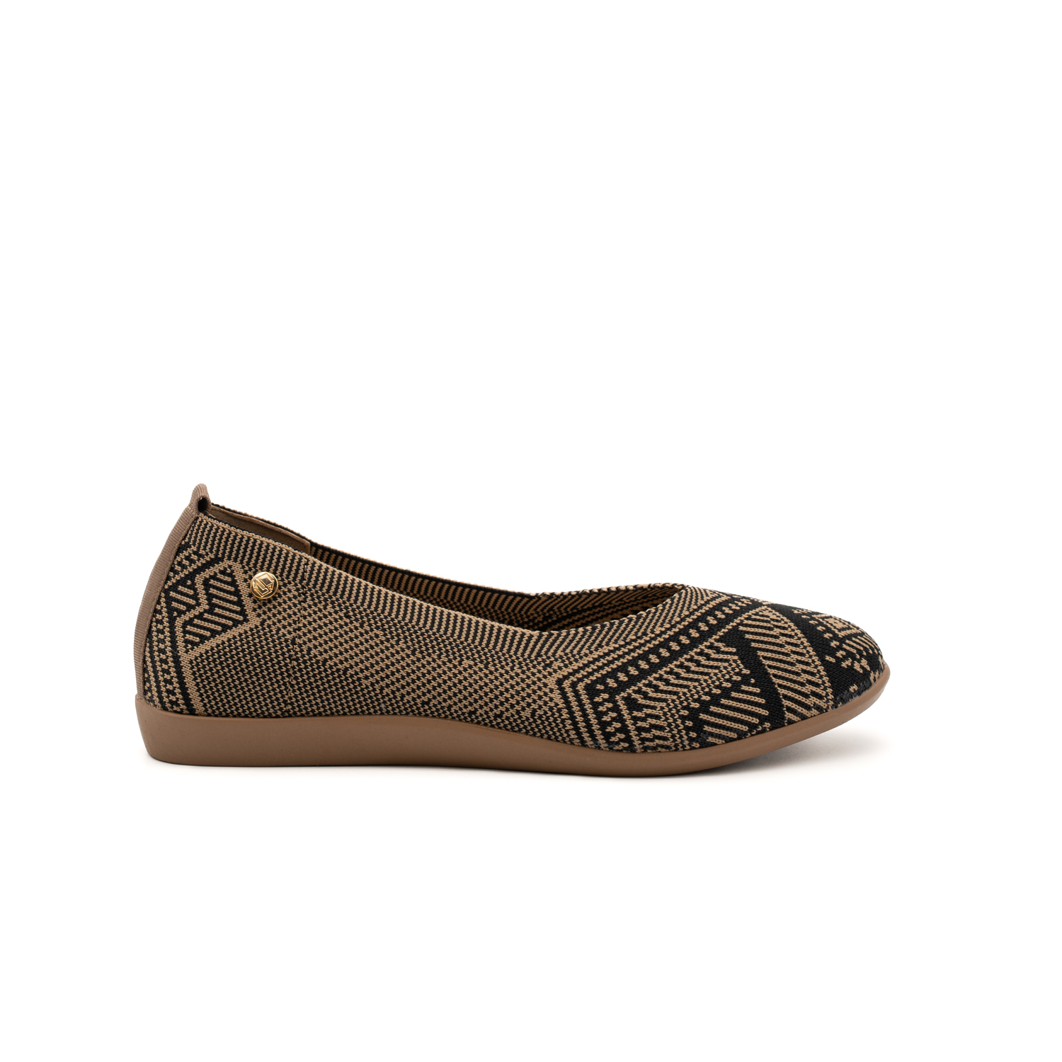 Mysoft 26M080 Bailarinas de mujer con textil combinado etnico