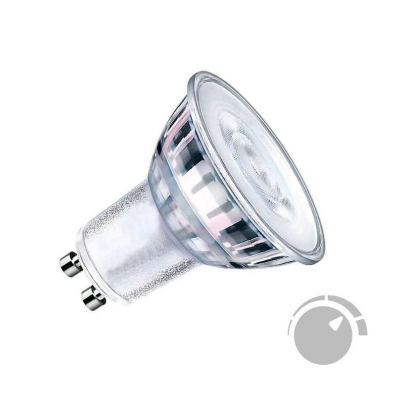 LEDBOX Bombilla LED GU10, 8W, 24º, SMD1A1A, 1200lm, CRI 98, regulable, Blanco neutro, regulable. Bombillas LED, Bombillas led GU10